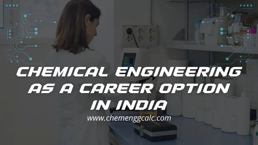 chemical engineering career option in India