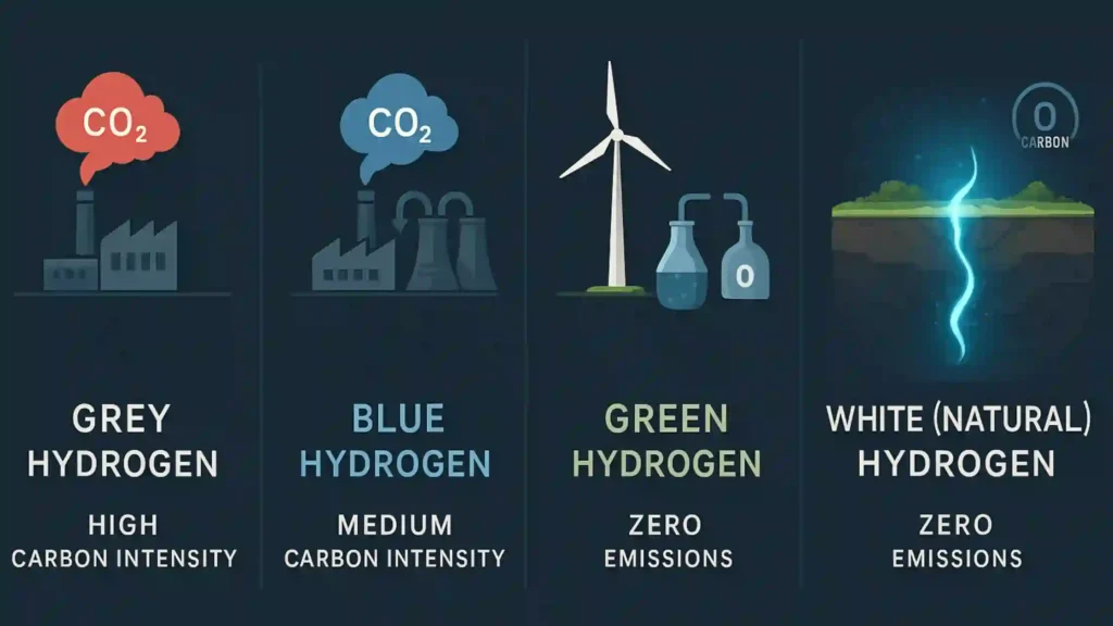 Hydrogen Sources and Their Carbon Intensity